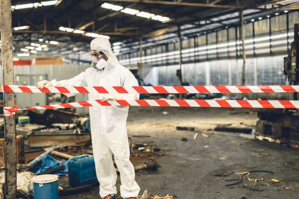 Professional Biohazard technician working in Plymouth, NH